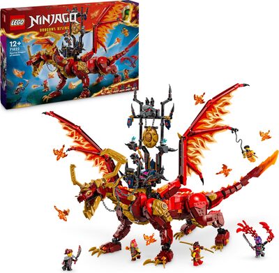Alle Details zum LEGO-Set Quelldrache der Bewegung und ähnlichen Sets
