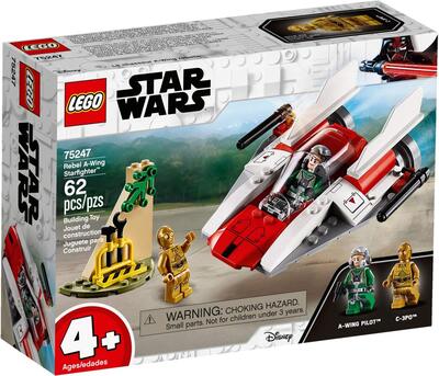 Alle Details zum LEGO-Set Rebellen A-Wing Starfighter und ähnlichen Sets