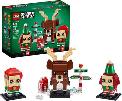Rentier & Elfen Brickheadz bei Amazon bestellen