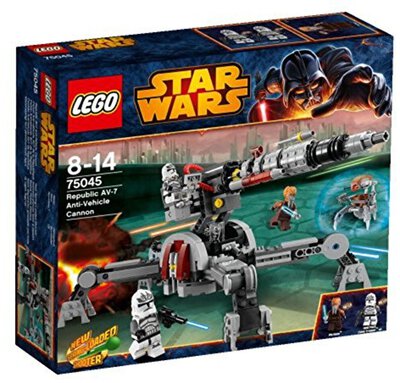 Alle Details zum LEGO-Set Republic AV-7 Anti-Vehicle Cannon und ähnlichen Sets