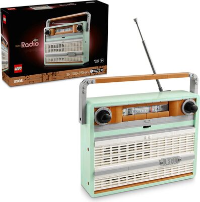 Alle Details zum LEGO-Set Retro-Kofferradio und ähnlichen Sets