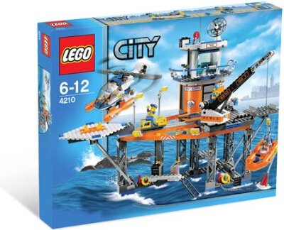Alle Details zum LEGO-Set Rettungsplattform der Küstenwache und ähnlichen Sets