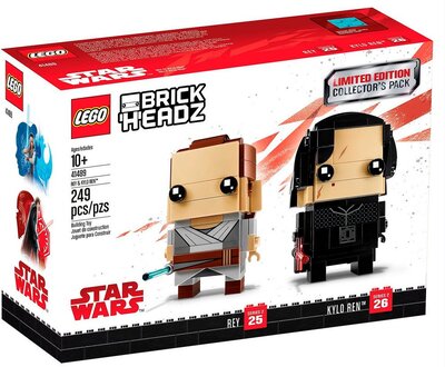 Rey & Kylo Ren Brickheadz bei Amazon bestellen