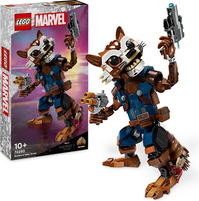 Alle Details zum LEGO-Set Rocket & Baby Groot und ähnlichen Sets