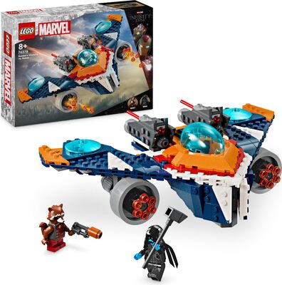 Alle Details zum LEGO-Set Rockets Warbird-Raumschiff vs. Ronan und ähnlichen Sets