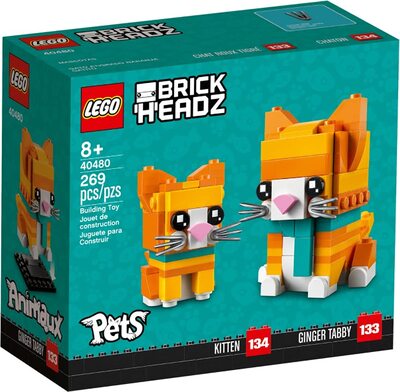 Alle Details zum LEGO-Set Rot getigerte Katze und ähnlichen Sets