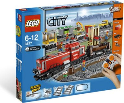 Alle Details zum LEGO-Set Roter Güterzug mit Diesellokomotive und ähnlichen Sets