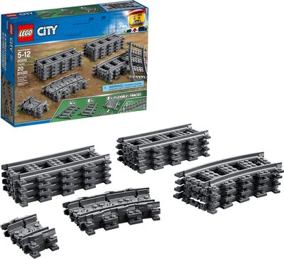 Alle Details zum LEGO-Set Schienen und Kurven und ähnlichen Sets