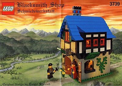 Alle Details zum LEGO-Set Schmiedewerkstatt (2002er Version) und ähnlichen Sets
