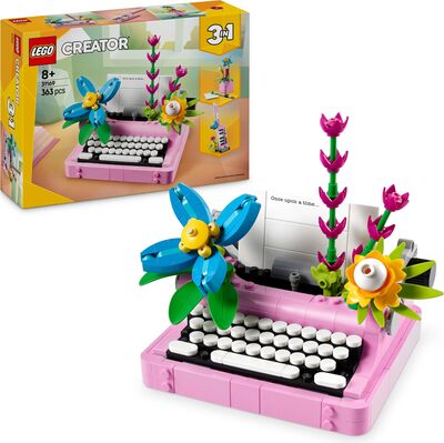 Schreibmaschine mit Blumen bei Amazon bestellen