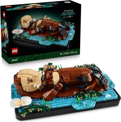 Alle Details zum LEGO-Set Schwimmende Otter und ähnlichen Sets