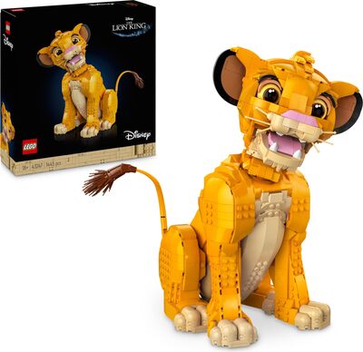 Alle Details zum LEGO-Set Simba, der junge König der Löwen und ähnlichen Sets