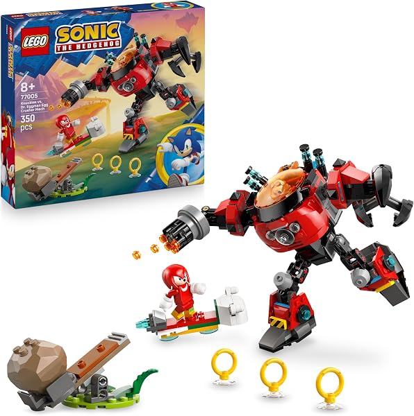 LEGO Sonic the Hedgehog: Knuckles vs. Dr. Eggmans Egg Crusher Mech (77005) bei Amazon bestellen