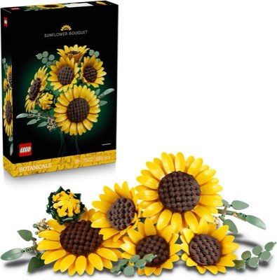 Alle Details zum LEGO-Set Sonnenblumenstrauß und ähnlichen Sets