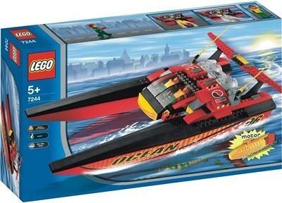 Alle Details zum LEGO-Set Speedboat (2005er Version) und ähnlichen Sets