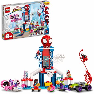 Alle Details zum LEGO-Set Spider-Man: Spider-Mans Hauptquartier und ähnlichen Sets