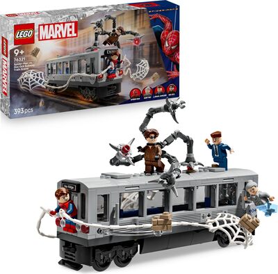 Spider-Man vs. Doc Ock Subway Train Scene bei Amazon bestellen
