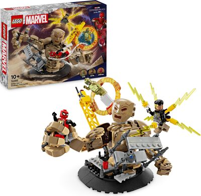 Alle Details zum LEGO-Set Spider-Man vs. Sandman: Final Battle und ähnlichen Sets