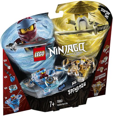 Alle Details zum LEGO-Set Spinjitzu Nya & Wu und ähnlichen Sets