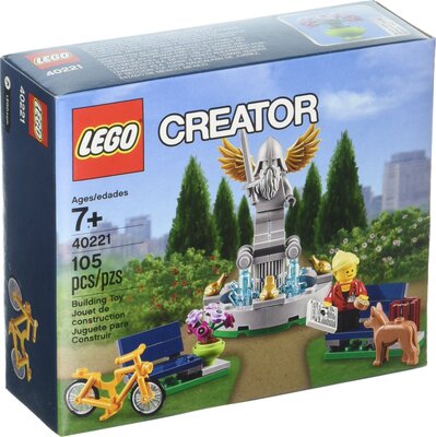 Alle Details zum LEGO-Set Springbrunnen und ähnlichen Sets