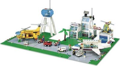 Alle Details zum LEGO-Set Stadt-Flughafen (2004er Version) und ähnlichen Sets