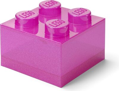 Stein-Aufbewahrungsbox in transparentem Rosa bei Amazon bestellen