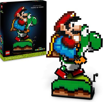 Alle Details zum LEGO-Set Super Mario World: Mario & Yoshi und ähnlichen Sets