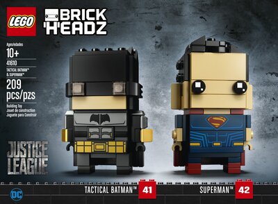 Tactical Batman & Superman Brickheadz bei Amazon bestellen