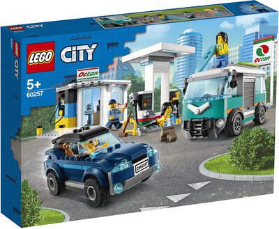 Alle Details zum LEGO-Set Tankstelle (2020er Version) und ähnlichen Sets