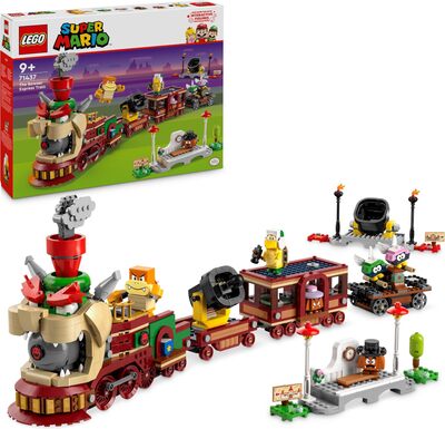 Alle Details zum LEGO-Set The Bowser Express Train und ähnlichen Sets