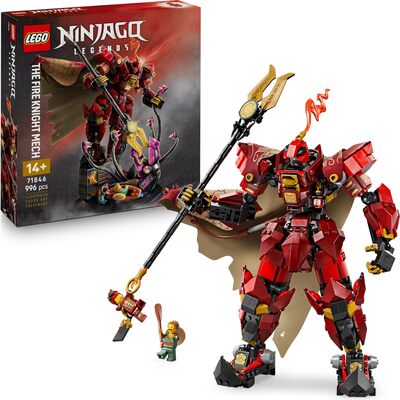 Alle Details zum LEGO-Set The Fire Knight Mech und ähnlichen Sets