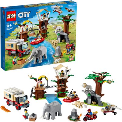 Alle Details zum LEGO-Set Tierrettungscamp und ähnlichen Sets