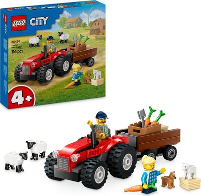 Alle Details zum LEGO-Set Traktor mit Anhänger und ähnlichen Sets