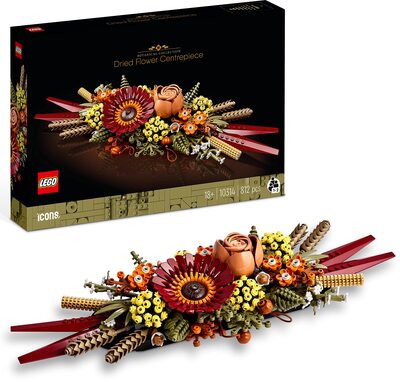 Alle Details zum LEGO-Set Trockenblumengesteck und ähnlichen Sets