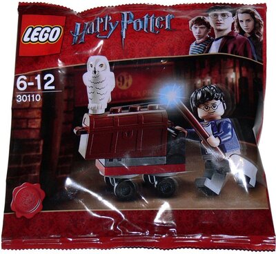 Trolley mit Hedwig & Harry Minifigur bei Amazon bestellen