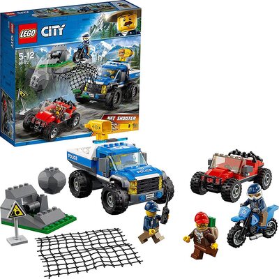 Alle Details zum LEGO-Set Verfolgungsjagd auf der Schotterpisten und ähnlichen Sets