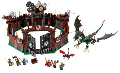 Alle Details zum LEGO-Set Viking Fortress against the Fafnir Dragon und ähnlichen Sets