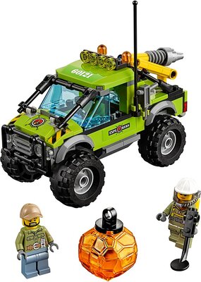 Alle Details zum LEGO-Set Vulkan-Forschungstruck und ähnlichen Sets
