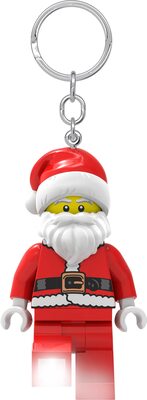Alle Details zum LEGO-Set Weihnachtsmann Schlüsselanhänger mit Taschenlampe und ähnlichen Sets