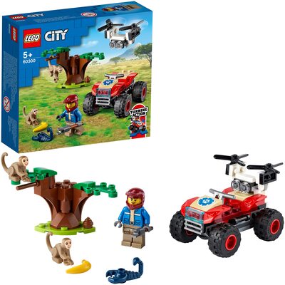Alle Details zum LEGO-Set Wildtierrettungs-Quad und ähnlichen Sets