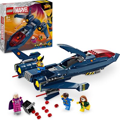 Alle Details zum LEGO-Set X-Men X-Jet und ähnlichen Sets