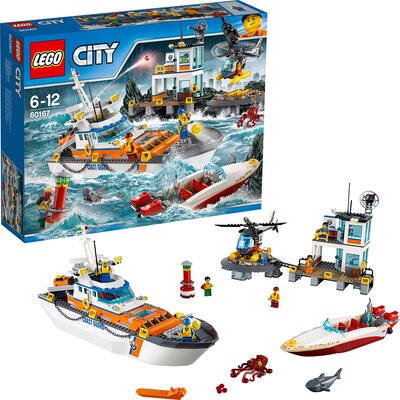 Alle Details zum LEGO-Set Zentrale der Küstenwache und ähnlichen Sets